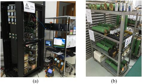 1068 IEEE TRANSACTIONS ON POWER ELECTRONICS, VOL. 32, NO. 2, FEBRUARY 2017 Fig. 15. Experiental setup: (a) 110-V 5-kVA TCLC-HAPF experiental prototype and its testing environent and (b) testing loads.
