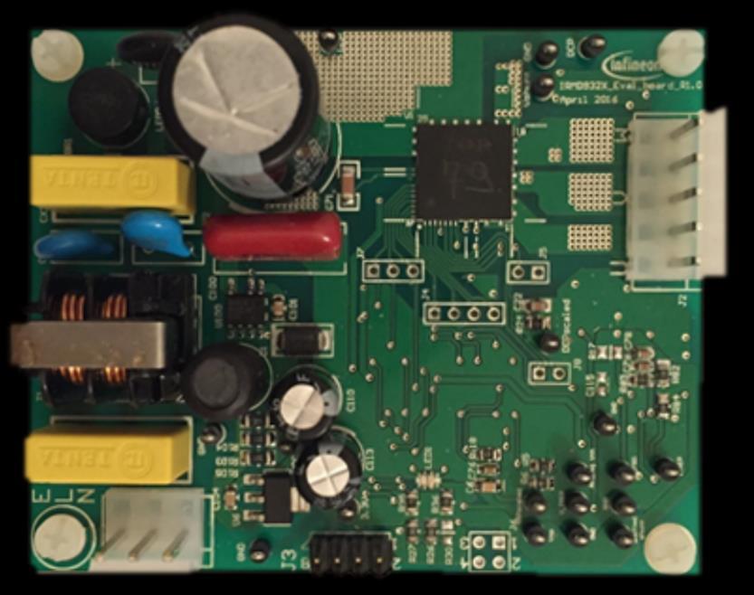 IMM100A 1 st Generation demo board (60 x 50mm) Smart IPM CIPOS Nano Rectifier EMI filter Power supplies (15V/3.