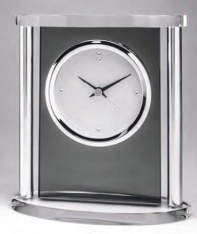 crystal clock with
