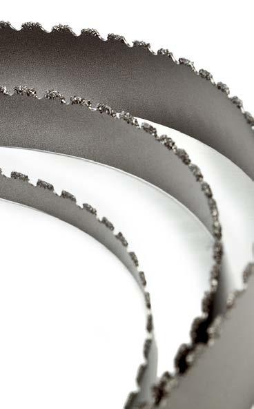 Diamond Grit Band Saw Blades Technical Performance Significant Improvements Selected Applications and Recommended Blades NT Tools Diamond Band Saw is a significant improvement on traditional toothed