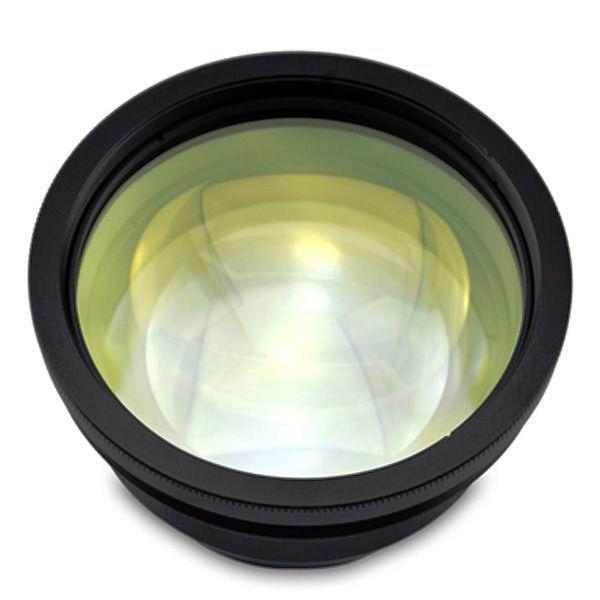 RSH F-Theta Lens 355nm Fused-silica Design. Focal lengths ranging from 100mm to 1000mm. Screw Thread M85X1. Transmission >= 96% with good performance in VIS-range.