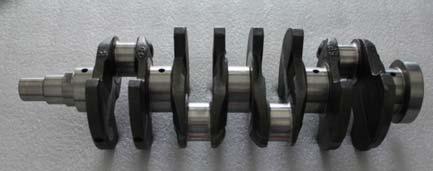 reason why most automotive factories implement a computer simulation to verify the layout design. Figure 1: Example of crankshaft.