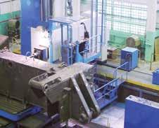 With horizontal machines, following the customer requirements, the machine modernization may include extended spindle speed