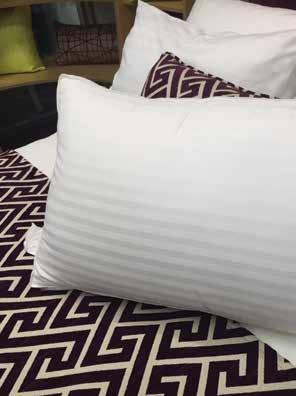 14 pillows 14 Pillows 3D Micro Denier Pillow Filled with 3 Denier Micro fi bre technology with a quality double stitched, 100% cotton Japara