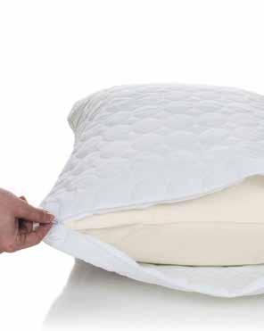 750gm Ultra Plush King Covered in a luxurious cover with a distinctive 2.