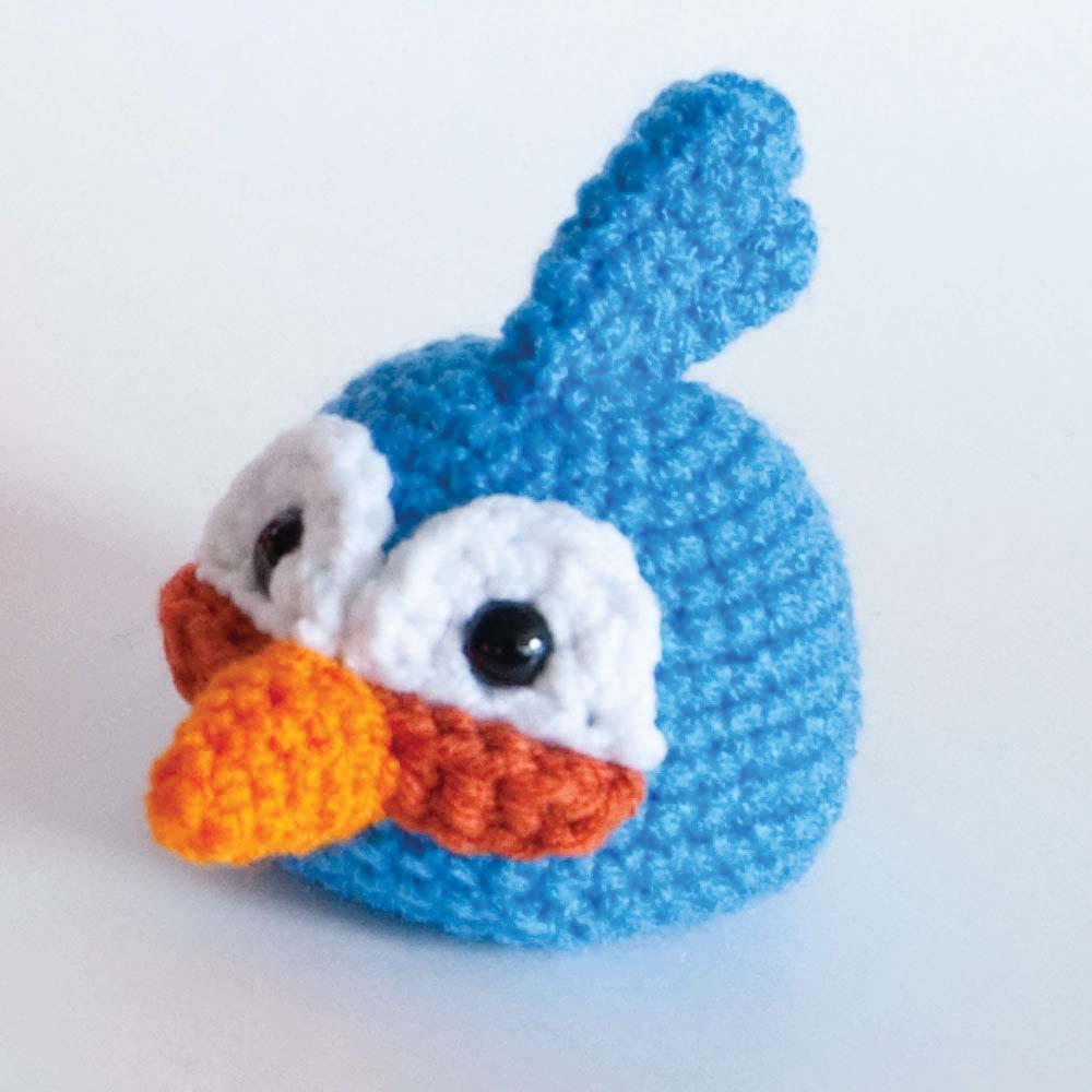Angry Blue Bird Find More Patterns