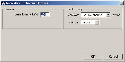 4. Acquire Zero-Loss Spectrum Click on EELS button in TECHNIQUE group (Figure 9.1.