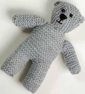 Basic patterns Bear: Materials 1 ball yarn Small quantity of soft textured, high quality safety stuffing 2 x 6mm round black beads for eyes Black embroidery thread or floss for features Sewing