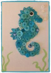 and beads seahorse or