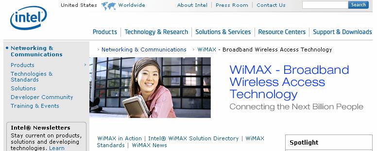 Probing Further - 3 WiMAX @ Intel - www.intel.