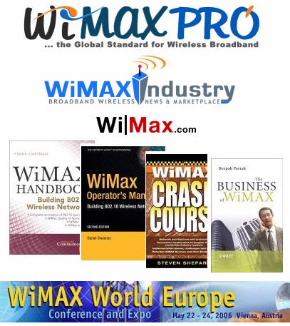 g., www.wimaxpro.com www.wimax-industry.com www.wimax.com Booksellers, e.g., www.chaptersindigo.