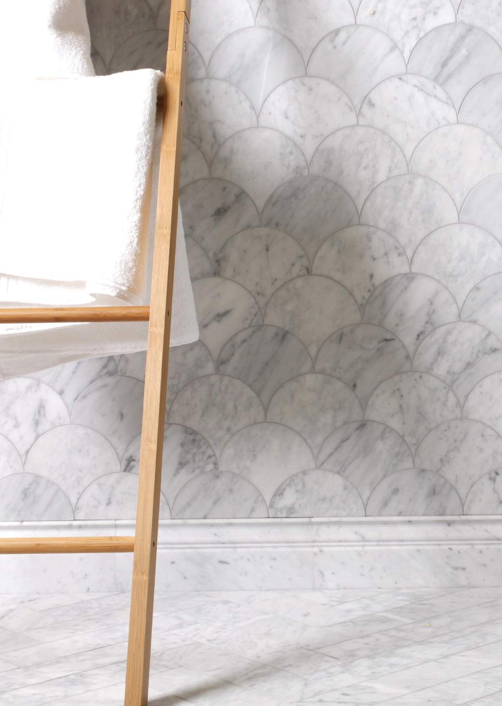 Product Details & Directions for use Product Milestone features natural Italian Carrara marble,