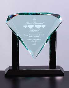JG 162 Diamond Award 9" Ht.