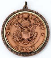 with 2 stamped medallion: $15.