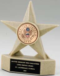 Star Award 3 x 1 1/4 Laser Engraved Plate 1 $28.