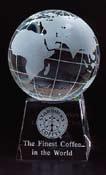 x 1 1/2" CR 151 Optical Crystal Globe Ht.