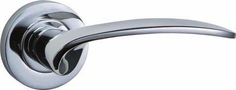 P-Y-80007RR Essence round rose handle P-Y-80006RR-CH P-Y-80007RR-CH Matching keyhole escutcheon and bathroom thumbturn & release also available