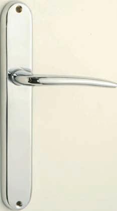 P-Y-40004BR-CH Affinity bathroom handles Polished Chrome P-Y-40008 Gallant handle P-Y-40009 Virtue handle P-Y-40008LA-CH Door handles on long back plate P-Y-40009LA-CH P-Y-40008LA-CH Gallant latch