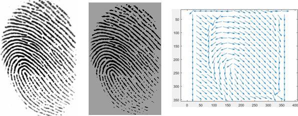 5 Feature Level for Personal Authentication RESULTS AND DISCUSSIONS i) Fingerprint The FVC database is the publicity available largest database for fingerprint.
