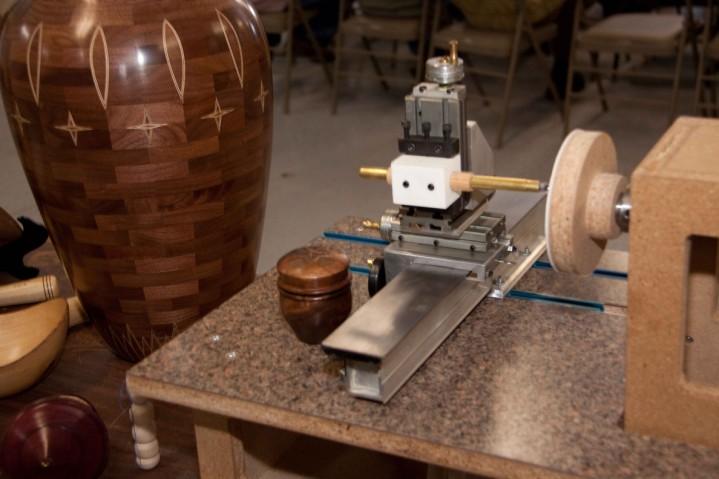 One of the articles described how to build Rose Engine Lathe out of a sheet of MDF.