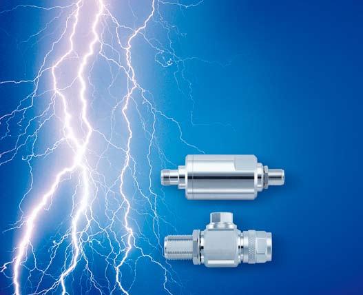 FlexLine Lightning & EMP Protection Lightning strikes can lead to voltage surges of up to 50 kv/m within a few microseconds. These high voltage spikes produce enormous loads on electronic systems, e.