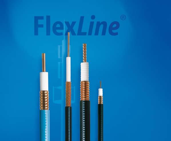 FlexLine Solutions for mobile communication Cable Types Page 10 Overview 11 FlexLine 1 /6 S Super flexible 12 FlexLine 1 /6 S High power Super flexible 13 FlexLine 1 /5 S Super flexible 14 FlexLine 1