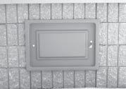 E. StoneSkirt Accessories 1. Vent: Permits air circulation underneath the home. () 2.