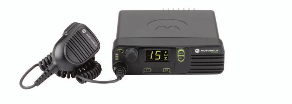 FEATURES XPR 4350 / XPR 4380 NUMERIC DISPLAY MOBILE RADIO 4 9 5 6 2 7 3 8 1 FEATURES AT-A-GLANCE 1 32 channels; channel number is easy to read on large, clear numeric two-digit display.
