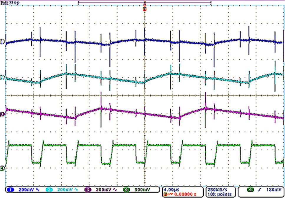 Analog Integr Circ Sig Process (2014) 79:345 354 351 Fig. 9 Measured output voltages and sensing voltages of the proposed SC converter at V IN = 2.8 V, F SW = 200 khz.