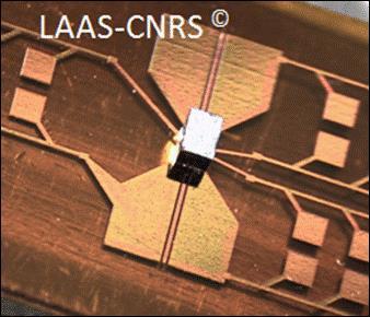 1 st step : flexible substrate choice Kapton for RF/microwave Challenge : flip-chip technology