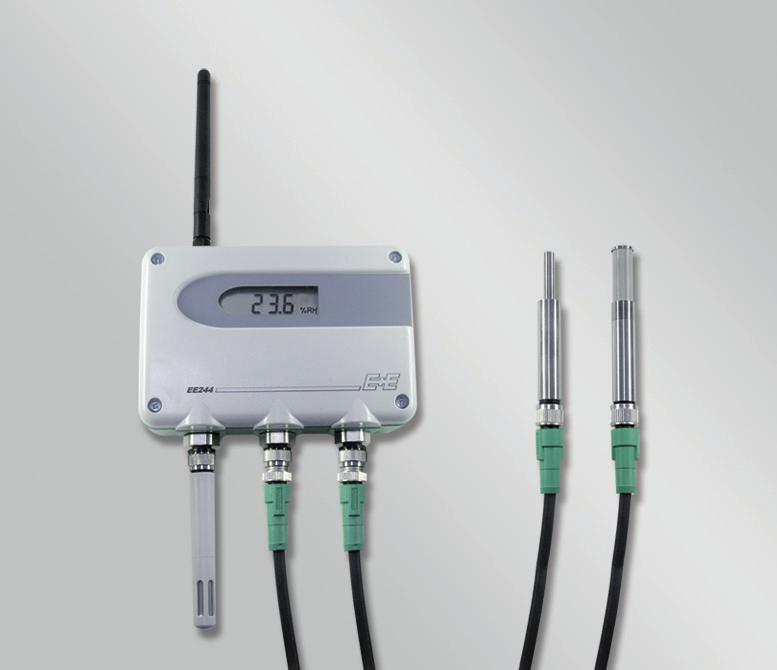 The standard interface and the stored calibration data of the sensing probe allow for any choice or combination of the available sensing probes offered.