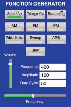 Set the volume control on your smart phone (and using RV, if you are using project 60) so that the sound is at a comfortable level for middle frequencies. See what range of frequency you can hear.
