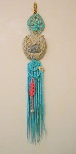 hair, wooden beads, Hanji-beads, Pony beads,