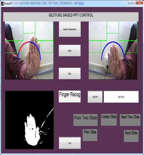 Initially we do master initialization as shown in below snapshot 3. For this we drag to the point that is concentrated on the hand region.