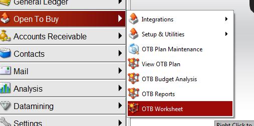 Additional Options Button Function Search Lets you search for the OTB plan budget analysis after using the filtering search criteria. Reset Resets the current search criteria.