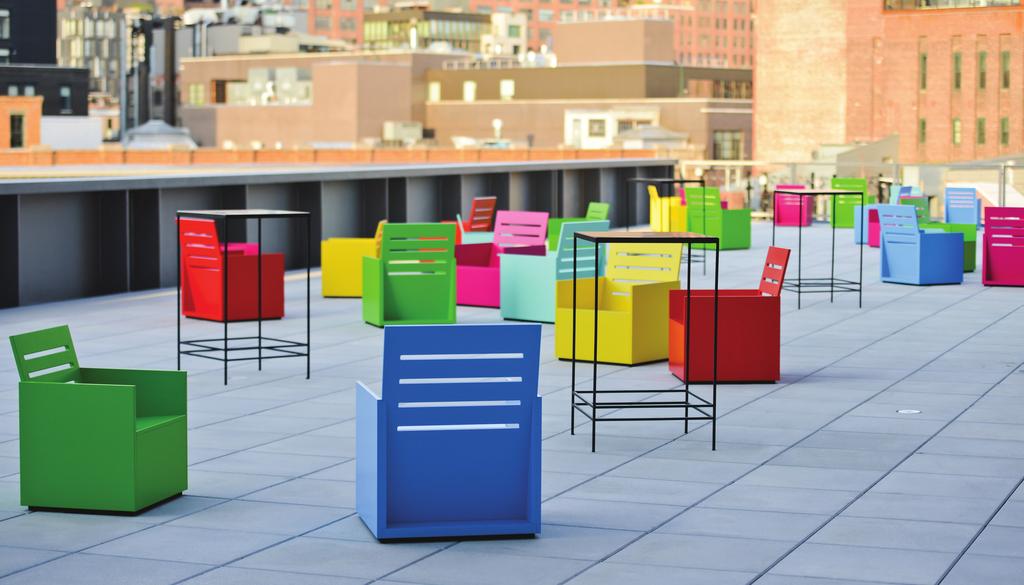 Maximum capacity: 125 guests Reception: 125 Seated Dinner: 125 Installation view Mary Heilmann Sunset (May 1-September 27, 2015). The Whitney Museum of merican rt.