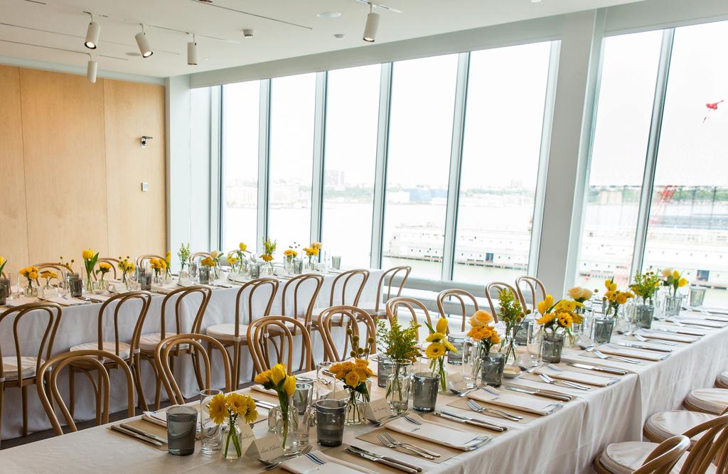 Maximum capacity: 75 guests Reception: 75 Seated Dinner: 75 Presentation: 50 The Tom and Diane Tuft Trustee Room. The Whitney Museum of merican rt.