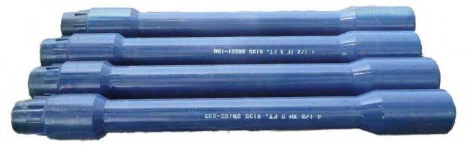 Drill Pipe Pup Joints Drill Pipe Pup Joints are machined from integral bars of 4145H MOD Q&T (chromium