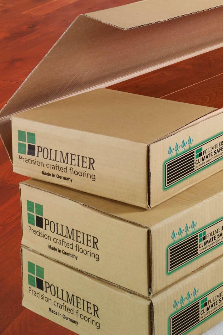 Climate Safe by Pollmeier Only Pollmeier offers Climate Safe, a state-of-the-art packaging system specifically designed to minimize the effect of uncontrolled atmospheric humidity on hardwood