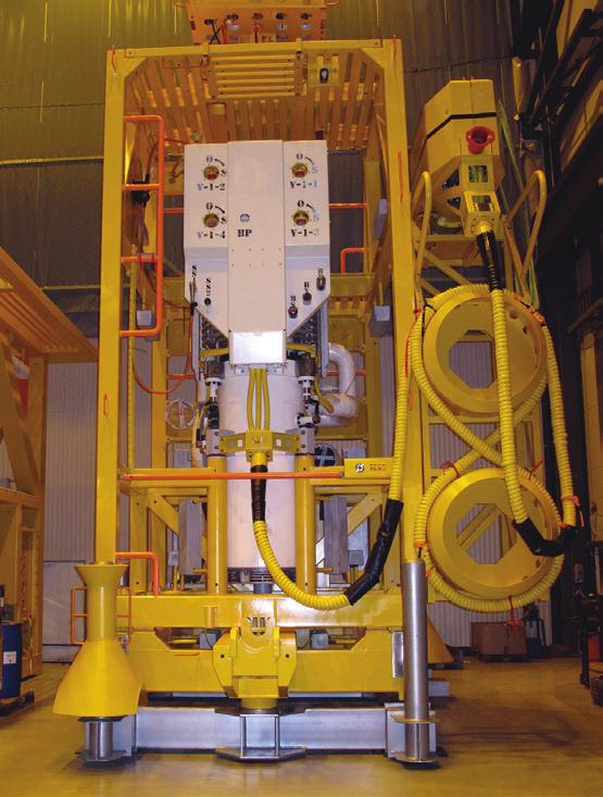 Hybrid pump The OneSubsea hybrid pump is a combination of helicoaxial and centrifugal technologies, ideal for use downstream from a separator where the GVF is kept consistently low.