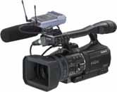 adaptor enables easy mounting on Sony camcorders.
