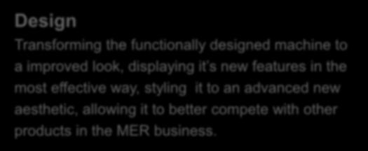 compete with other products in the MER business.