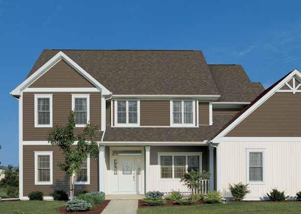 Alminm Siding Painted Cedar Molded from hand-picked cedar clapboards, Monogram s TreTextre finish offers the most realistic natral wood look available and