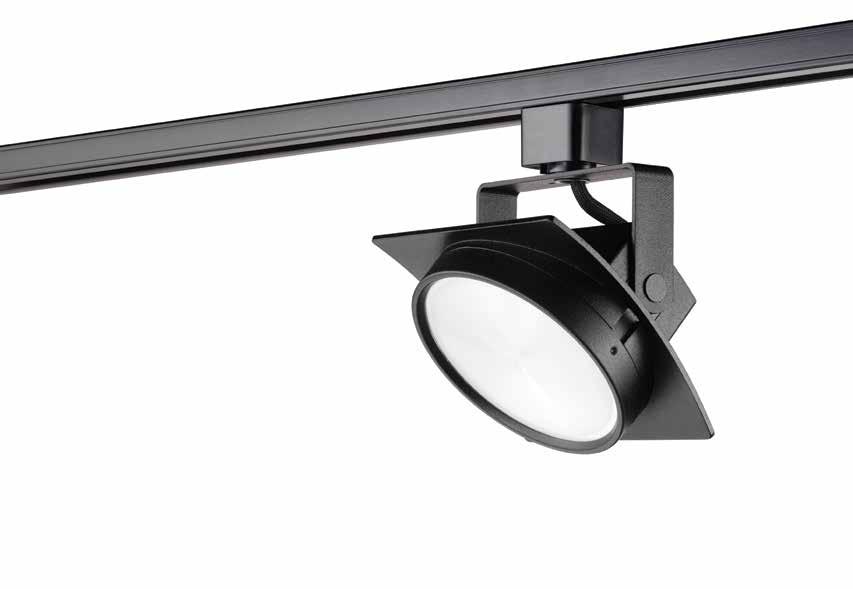 Juno Arc LED Track Fixture Family Stylishly thin with LED performance and efficiency to spare This is professional grade The Juno Arc LED track fixture family presents a stylish and uniquely narrow