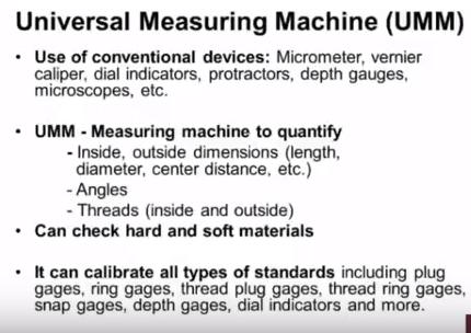 (Refer Slide Time: 01:47) Now in the previous modules, we discussed about various metrological instrumentation like micrometer, vernier caliper, dial indicators,