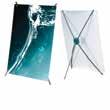 BANNER STANDS NON-RETRACTABLE PULL UP BANNER Banner Star 24 Banner Star 32