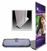 BANNER STANDS PULL UP BANNER NON-RETRACTABLE Super Banner X Storm Banner (Outdoor) 31.