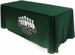 TABLE COVERS THROW SHEET TABLE Logo printed on Solid Colour Table Cloth Coloured poly-poplin table throw Solid color heat