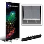 BANNER STANDS RETRACTABLE PULL UP BANNER Budget Banner
