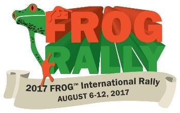 Welcome to the 2017 FROG International Rally! Elkhart County 4-H Fairgrounds 17746 County Road 34 Goshen, Goshen, IN August 6-12, 2017 July 25, 2017 We re almost there!
